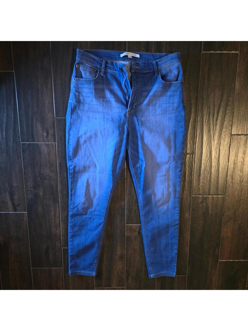 Celebrity Pink Women's Blue and Navy Jeans